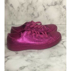 New CONVERSE Chuck Taylor OX Fuchsia Pink Sneakers